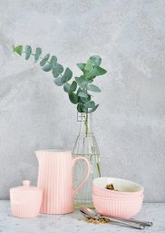 GreenGate Jug Alice pale pink (1 liter) H 17.6 cm