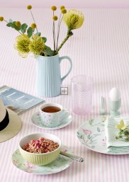 GreenGate Krug - Jug Alice pale blue (1 liter) H 17.6 cm