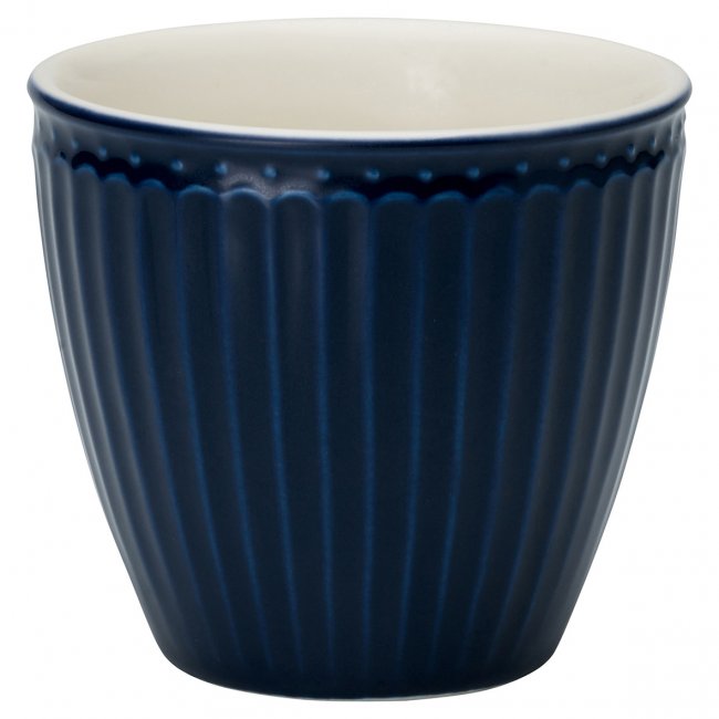 GreenGate Latte cup Alice dark blue 300 ml - Ø 10 cm - Click Image to Close