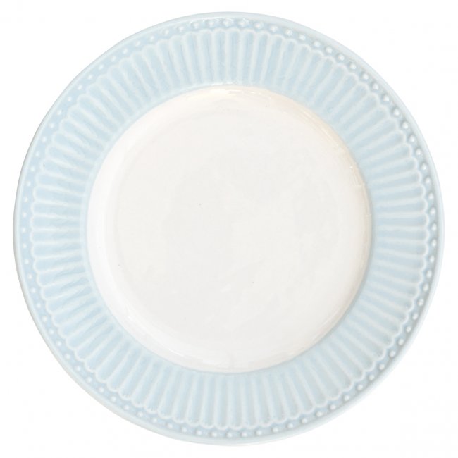 GreenGate Dessert Plate (small plate) Alice pale blue Ø 17.5 cm - Click Image to Close