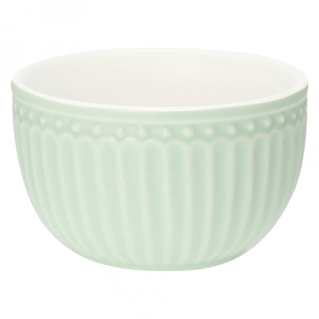GreenGate Schüssel - Mini bowl Alice pale green 150 ml - H 5 cm - Ø 8.5 cm - zum Schließen ins Bild klicken
