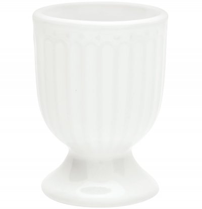 GreenGate Egg cup Alice white Ø 5 cm H 6.5 cm