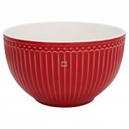 GreenGate Serving bowls Alice red (set of 2) 2 liter - Ø 20.5 cm