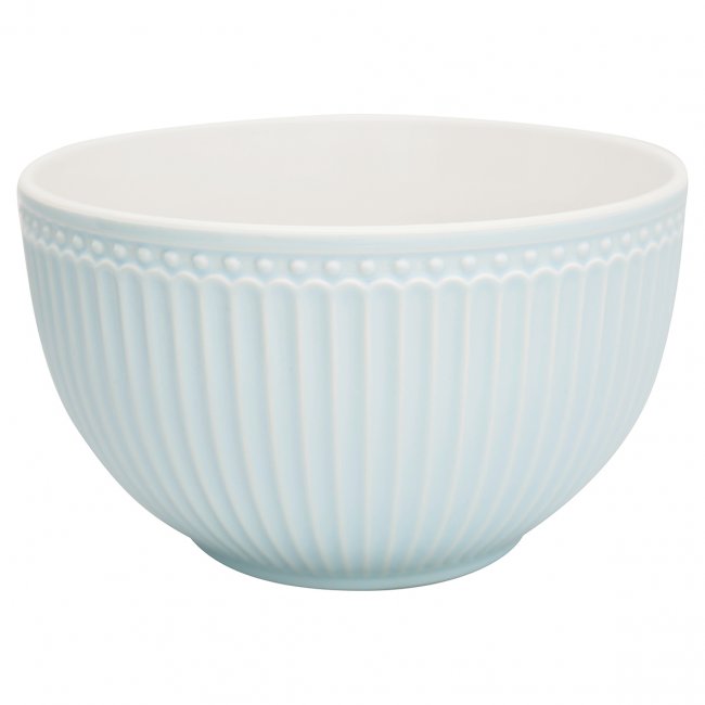 GreenGate Serving bowls Alice pale blue (set of 2) 2 liter - Ø 20.5 cm - Click Image to Close