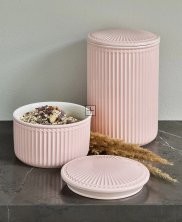 GreenGate Voorraadpot Alice licht roze (klein) Ø 13.5 cm 800ml