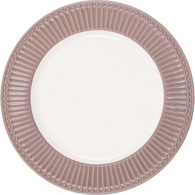 GreenGate Dinerbord Alice hazelnut bruin Ø 26.5cm - Klik op de afbeelding om het venster te sluiten