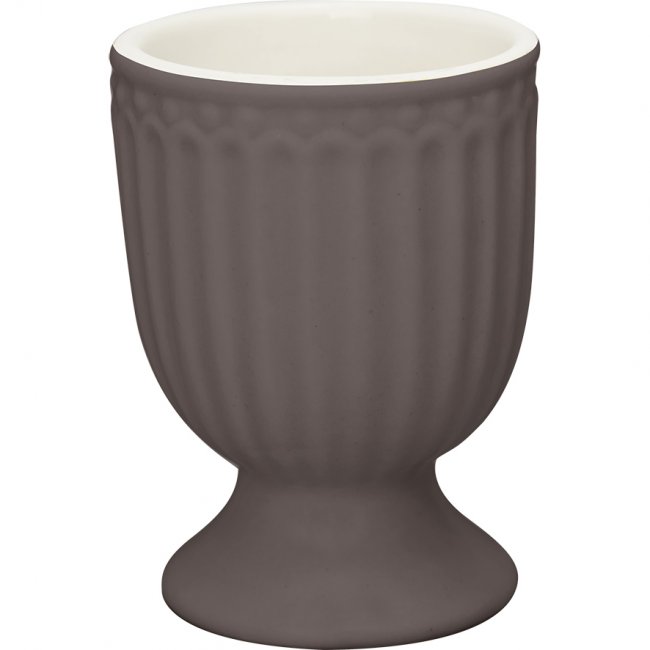 GreenGate Egg cup Alice dark Chocolate Brown Ø 5cm H 6.5cm | 40ml - Click Image to Close