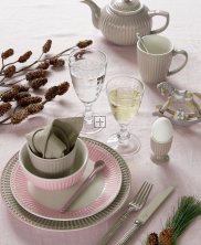 GreenGate Eierbecher - Egg cup Alice Hazelnut brown Ø 5cm H 6.5cm | 40ml