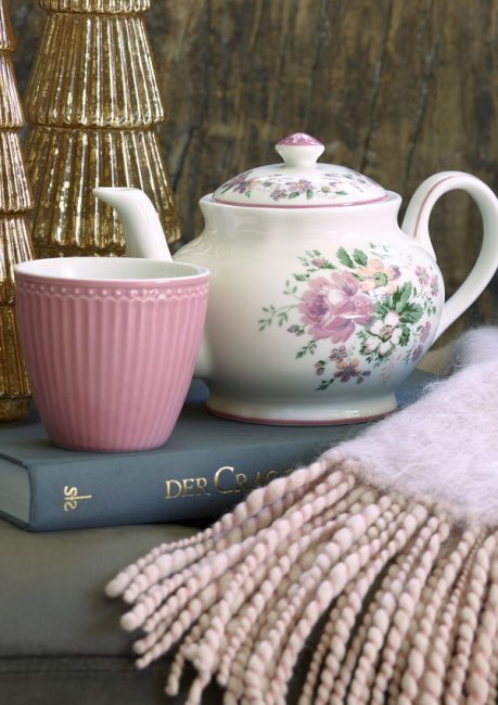 GreenGate Latte cup Alice dusty rose 300ml Ø 10cm - Click Image to Close