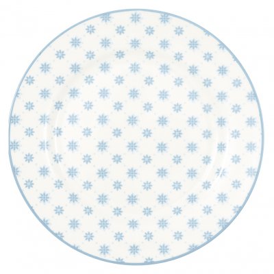 GreenGate Plate Laurie pale blue Ø20.5cm