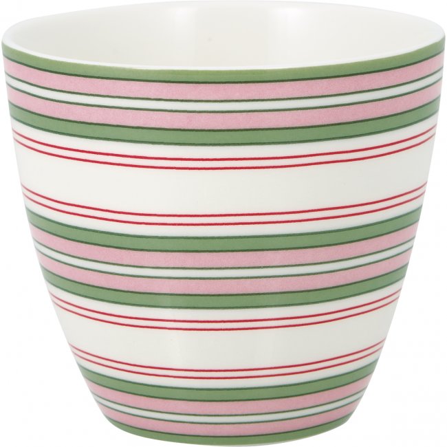 GreenGate Beker (Latte Cup) Carola white - Klik op de afbeelding om het venster te sluiten