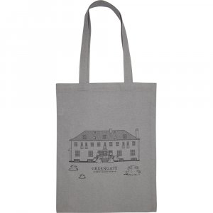 GreenGate Shopper Bag cotton Greengate grey (45 x 34 cm)