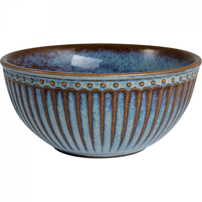 GreenGate Ontbijtschaaltje (Cereal Bowl) Alice oyster blauw (450 ml) - Klik op de afbeelding om het venster te sluiten