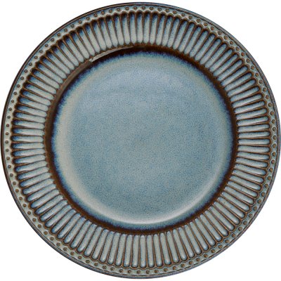 GreenGate Essteller - Dinnerplate Alice oyster blue (Ø26.5 cm)