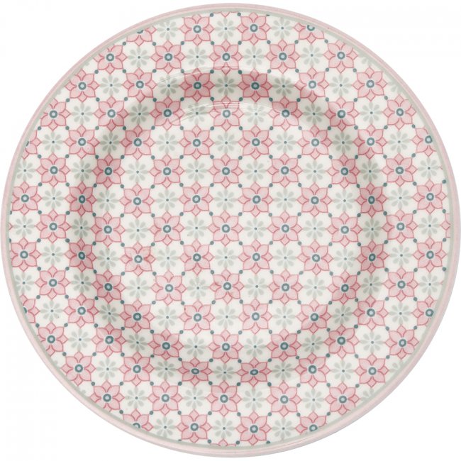 GreenGate Gebaksbord (Small Plate) Gwen licht roze Ø 15 cm - Klik op de afbeelding om het venster te sluiten