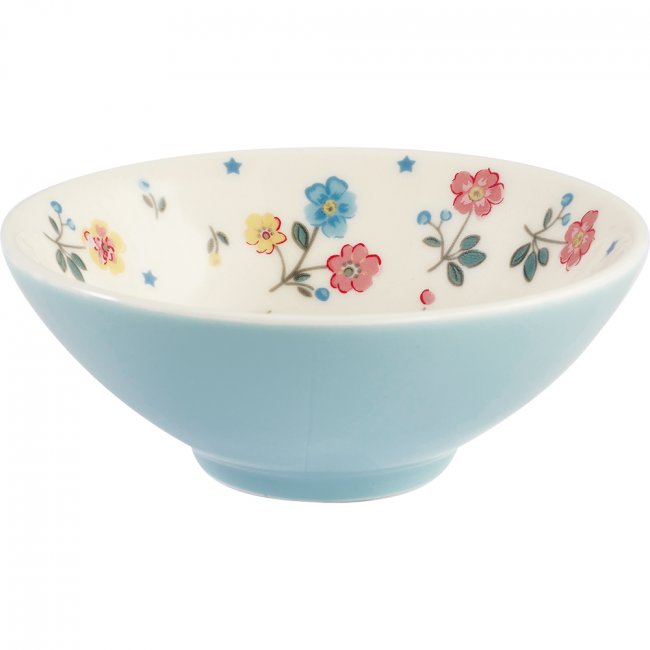 GreenGate Snoepschaaltje (Sweets Bowl) licht blauw Adelena inside (200 ml) - Klik op de afbeelding om het venster te sluiten