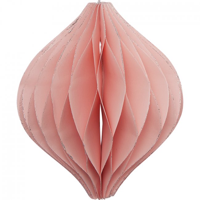 GreenGate Honeycomb pale pink foldable (H 12 cm) - zum Schließen ins Bild klicken