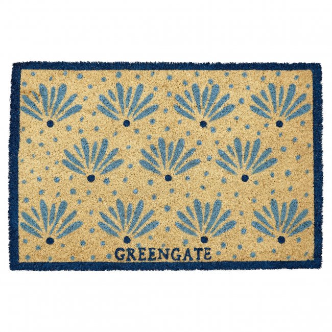 GreenGate Fußmatte Resa pale blue (40x60cm) - zum Schließen ins Bild klicken