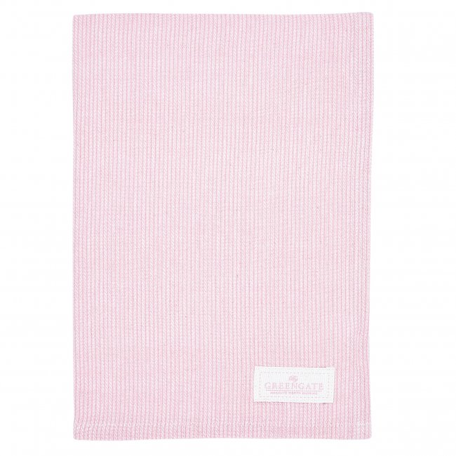 GreenGate Geschirrtuch (Tea towel) Alicia pale pink (50 x 70 cm) - zum Schließen ins Bild klicken