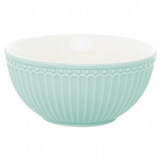 GreenGate Cereal bowl Alice cool mint (450 ml) - Click Image to Close