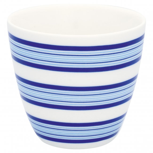 GreenGate Latte cup (Beker) Helen blauw 9x10 cm (350 ml) - Klik op de afbeelding om het venster te sluiten