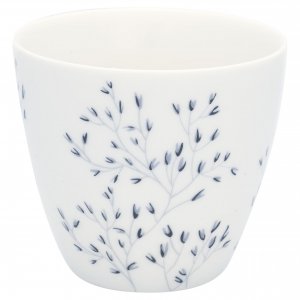 GreenGate Latte cup (Becher) Ofelia white 9x10 cm (350 ml)
