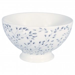 GreenGate Suppenschüssel (Soup Bowl) Ofelia white 500ml (8.5x15cm)