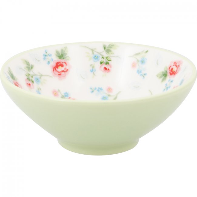 GreenGate Sweets bowl pale green Alma petit inside (200ml) - Limited Edition - Click Image to Close
