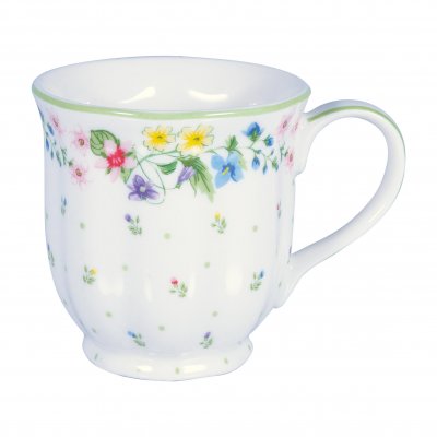 GreenGate Teetasse (Tea mug) Karolina white (250 ml)