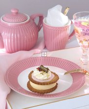 GreenGate Alice Dusty Rose Dinnerware set 4-parts