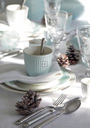 GreenGate Alice Pale Blue Dinnerware set 4-parts