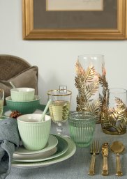 GreenGate Alice Pale Green Dinnerware set 4-parts